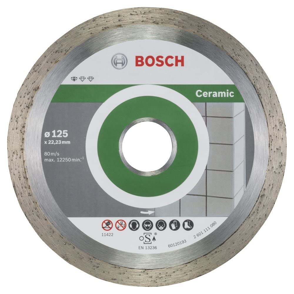 Thumbnail 3 de Bosch Professional Diamanttrennscheibe Standard für Ceramic – Ø125 x 22,23 x 1,6 x 7 mm