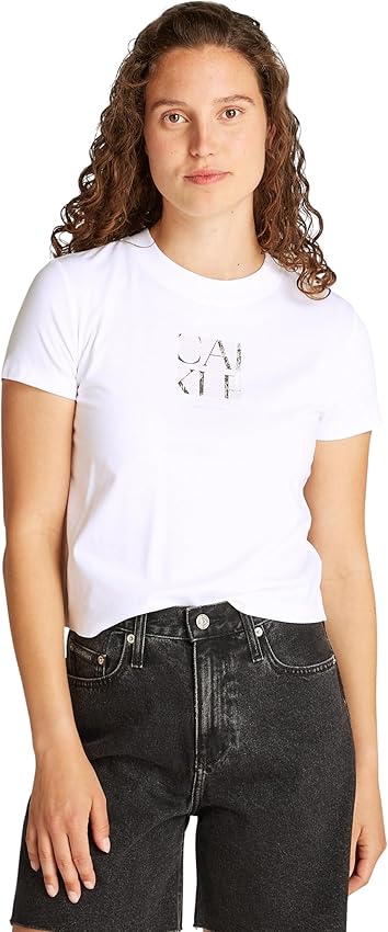 Calvin Klein Camiseta Baby tee XS camiseta 1️⃣