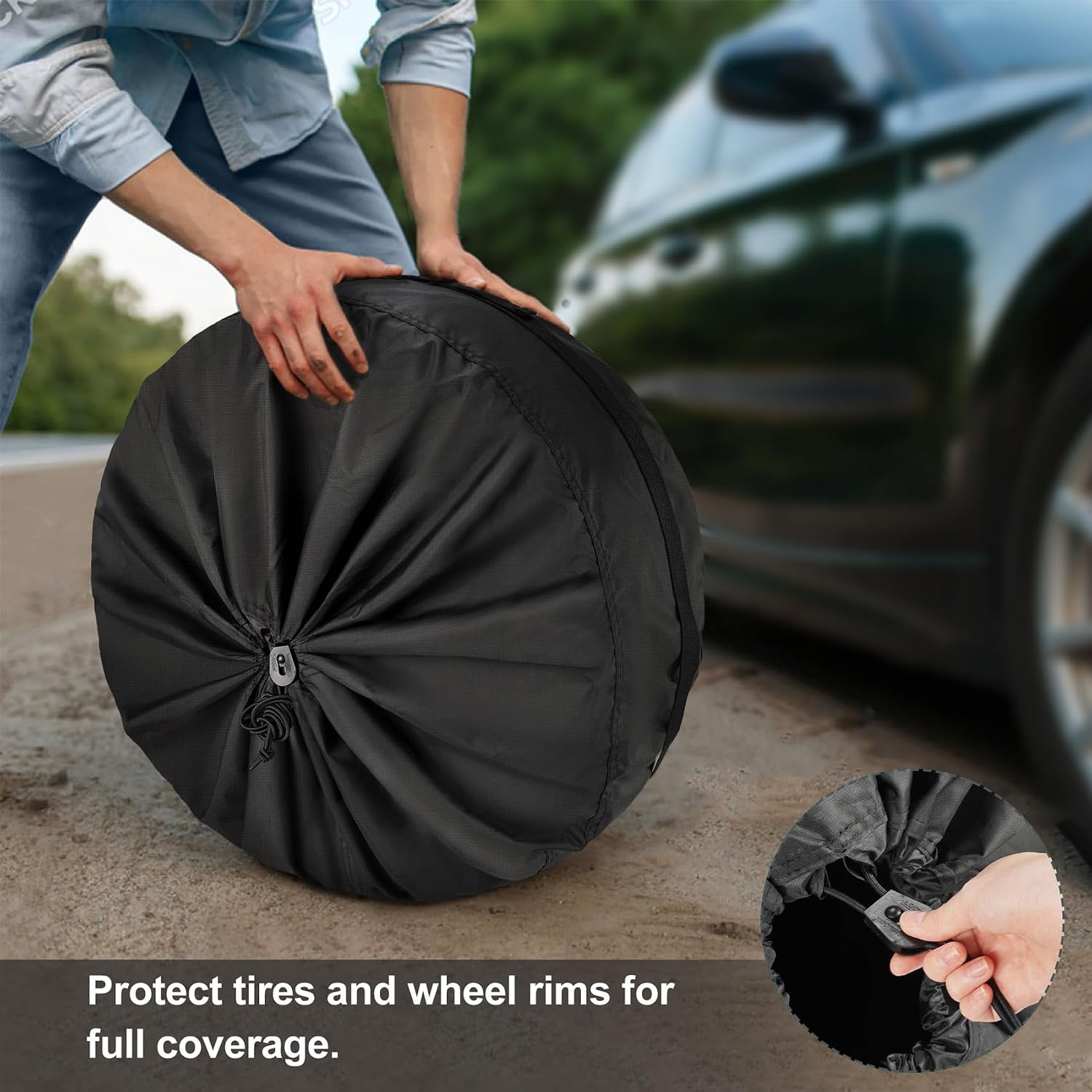 Thumbnail 6 de Explore Land seasonal tire covers for 23–25.75-inch tires