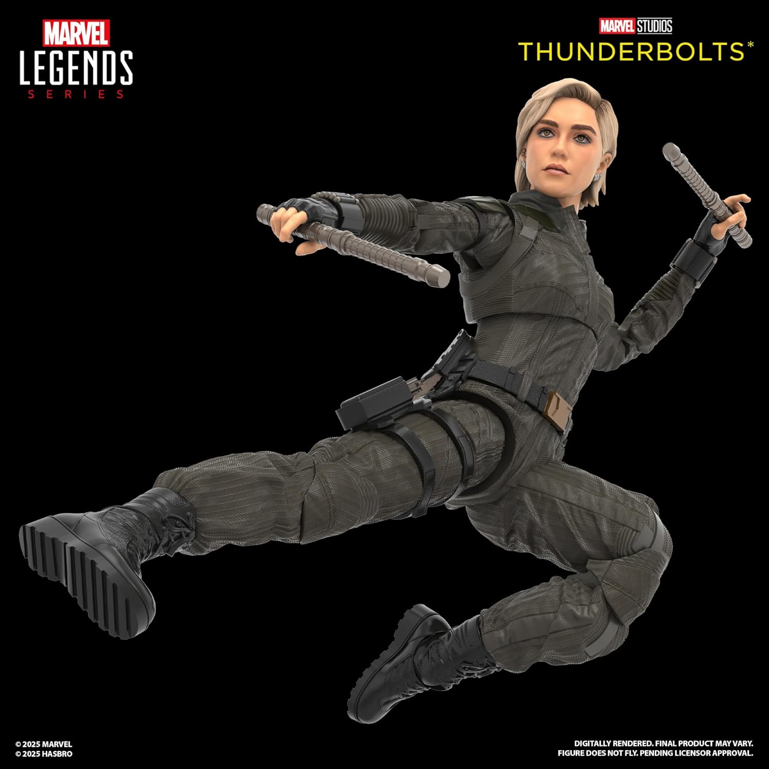 Thumbnail 3 de Marvel Legends Series Yelena Belova und Red Guardian – Sammelfiguren im Thunderbolts-Setting