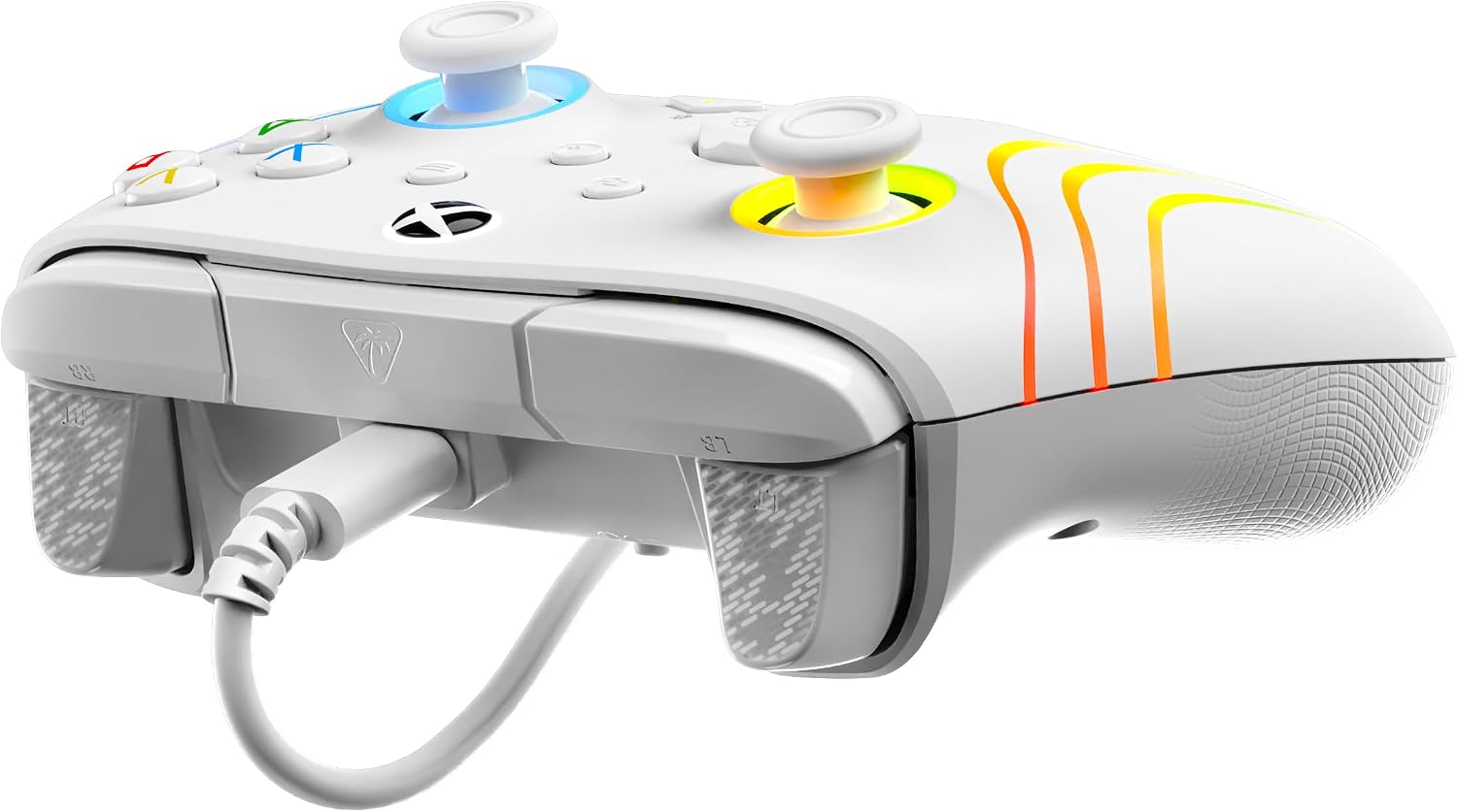 Thumbnail 4 de Turtle Beach Afterglow Wave Controller Blanc, maquette de jeu RGB pour Xbox Series XS, Xbox One et Windows ⚙