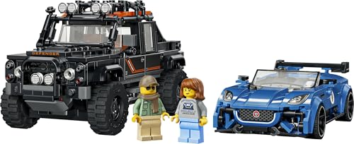 Thumbnail 10 de LEGO Speed Champions Jaguar Project 7 & Land Rover Defender 77264 – Bau- und Spielspaß für Autoliebhaber