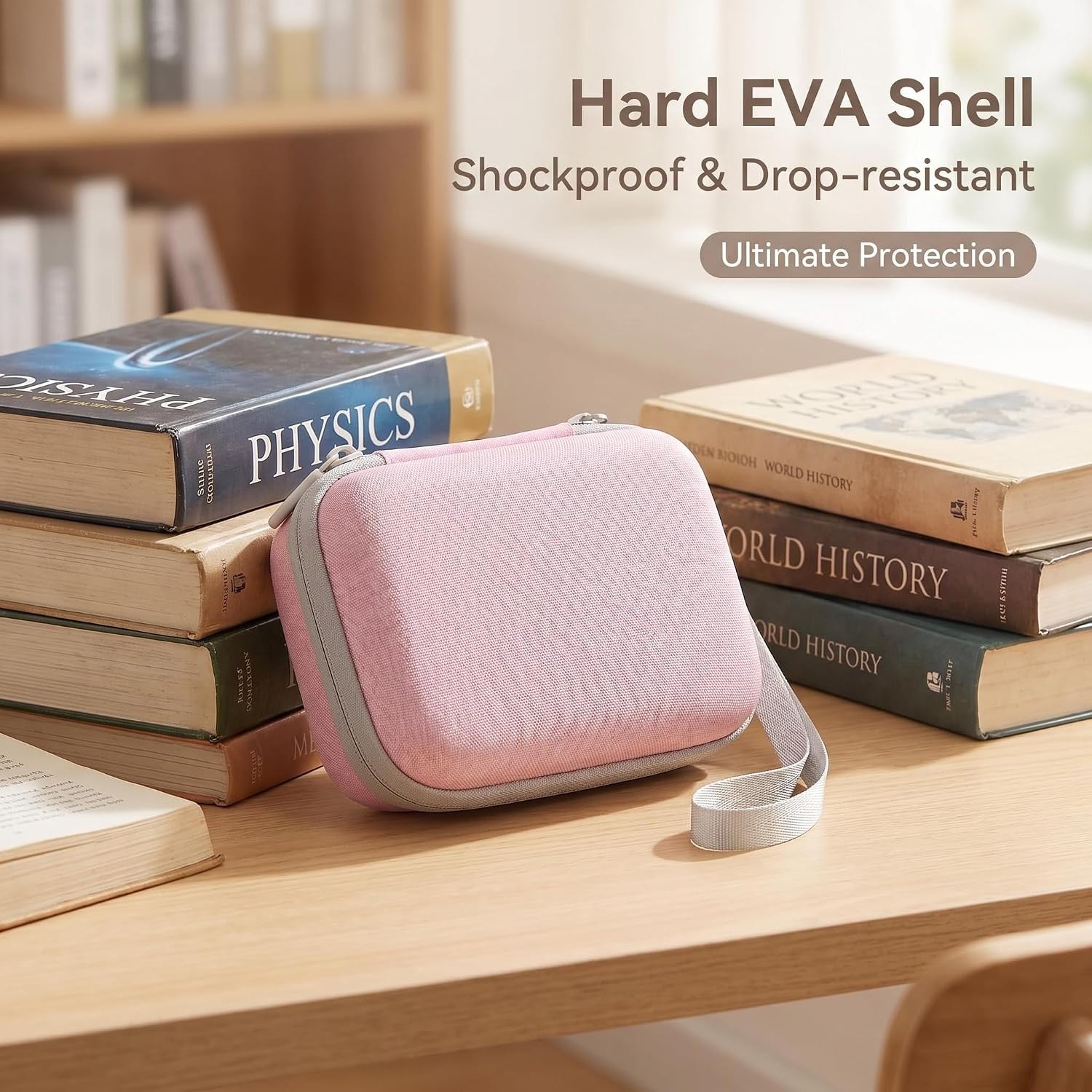 Thumbnail 6 de XANAD Digitalkamera Hülle & Tasche für Kinderkameras – passend z. B. für Kodak Pixpro FZ55 und C1 mini (Rosa)