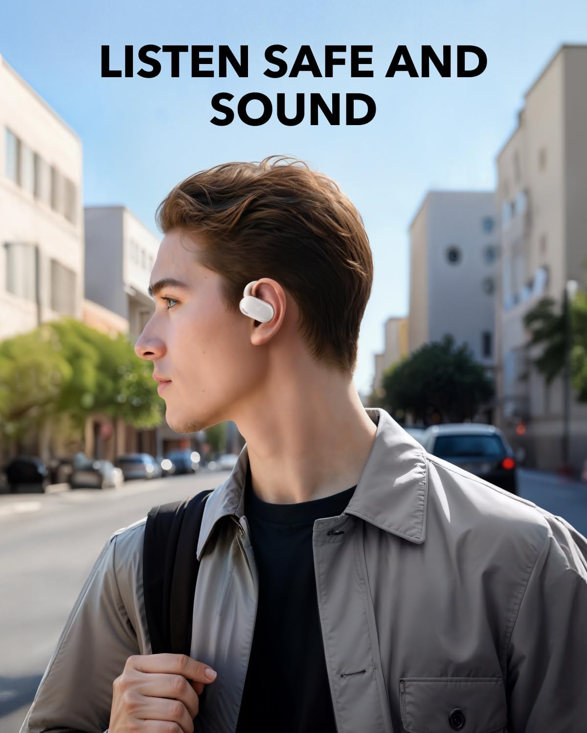 Thumbnail 3 de Soundcore V20i by Anker Open-Ear Headphones with adjustable ear hooks