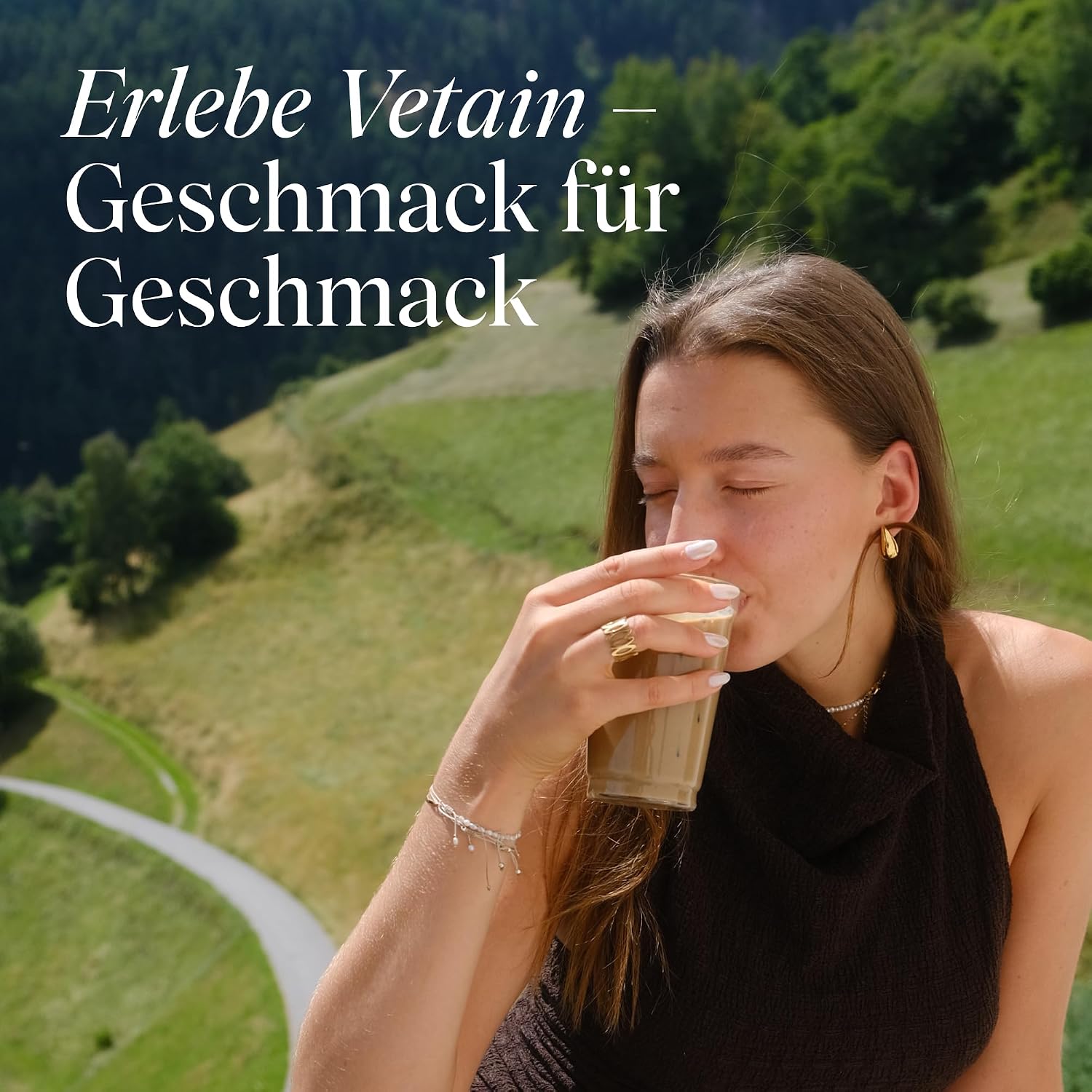 Detalle 2 de VETAIN Protein Probierpaket + Gratis Shaker – 8 vegane Proteinpulver, 2 Crispy Riegel und Shaker