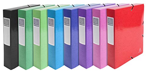 Detalle 2 de Exacompta 50601E : 8 boites classement
