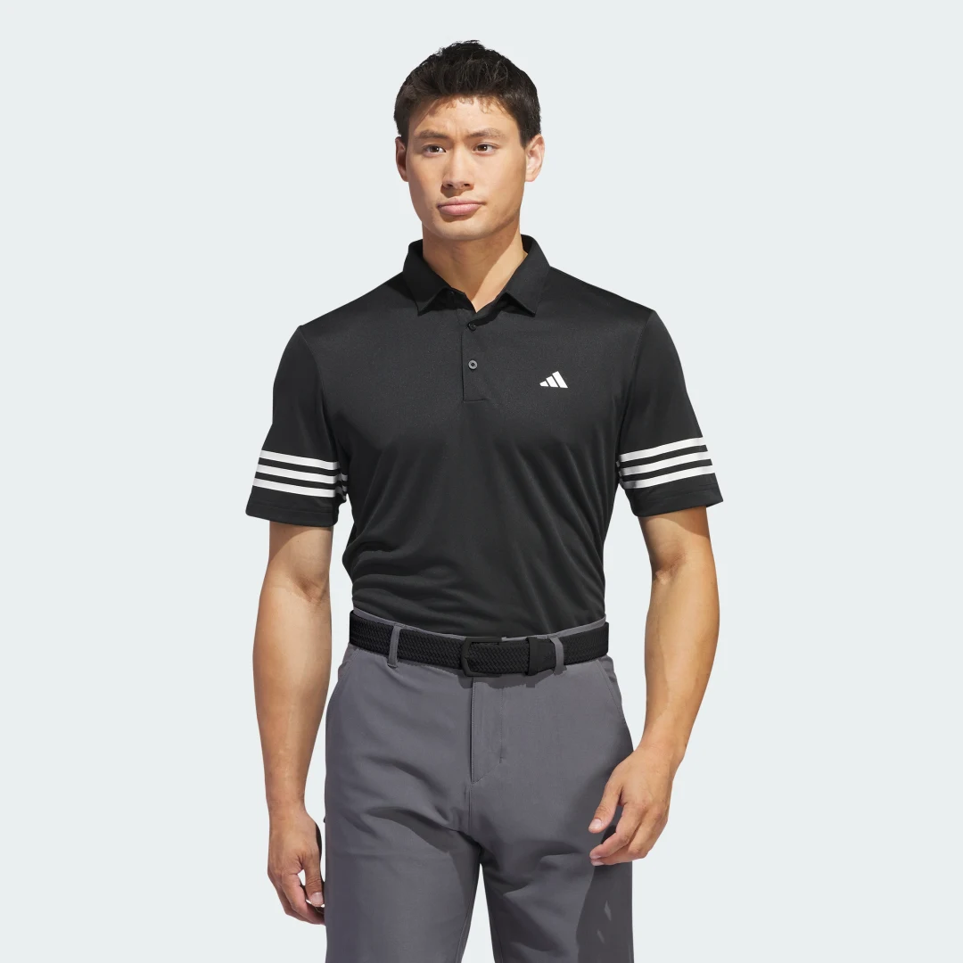 Imagen de Polo 3 bandas de Adidas — Negro en OfertitasTOP
