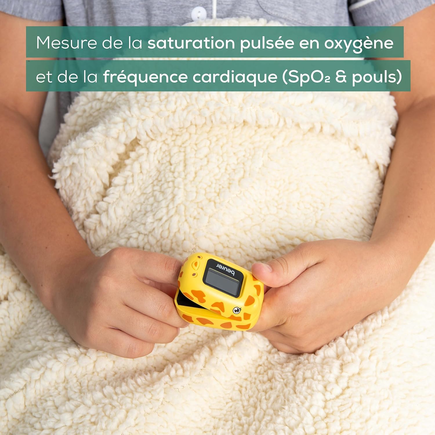Detalle de Beurer PO 13 Kids: oxymètre de pouls digital pour enfants