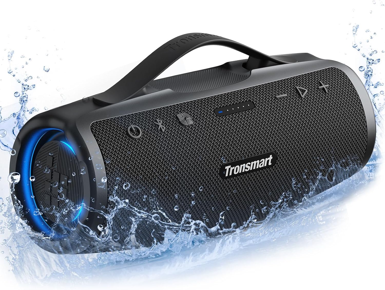 Tronsmart Mirtune S100: Cassa Bluetooth Portatile 50W con EQ Personalizzabile, Impermeabile IPX7 e Powerbank