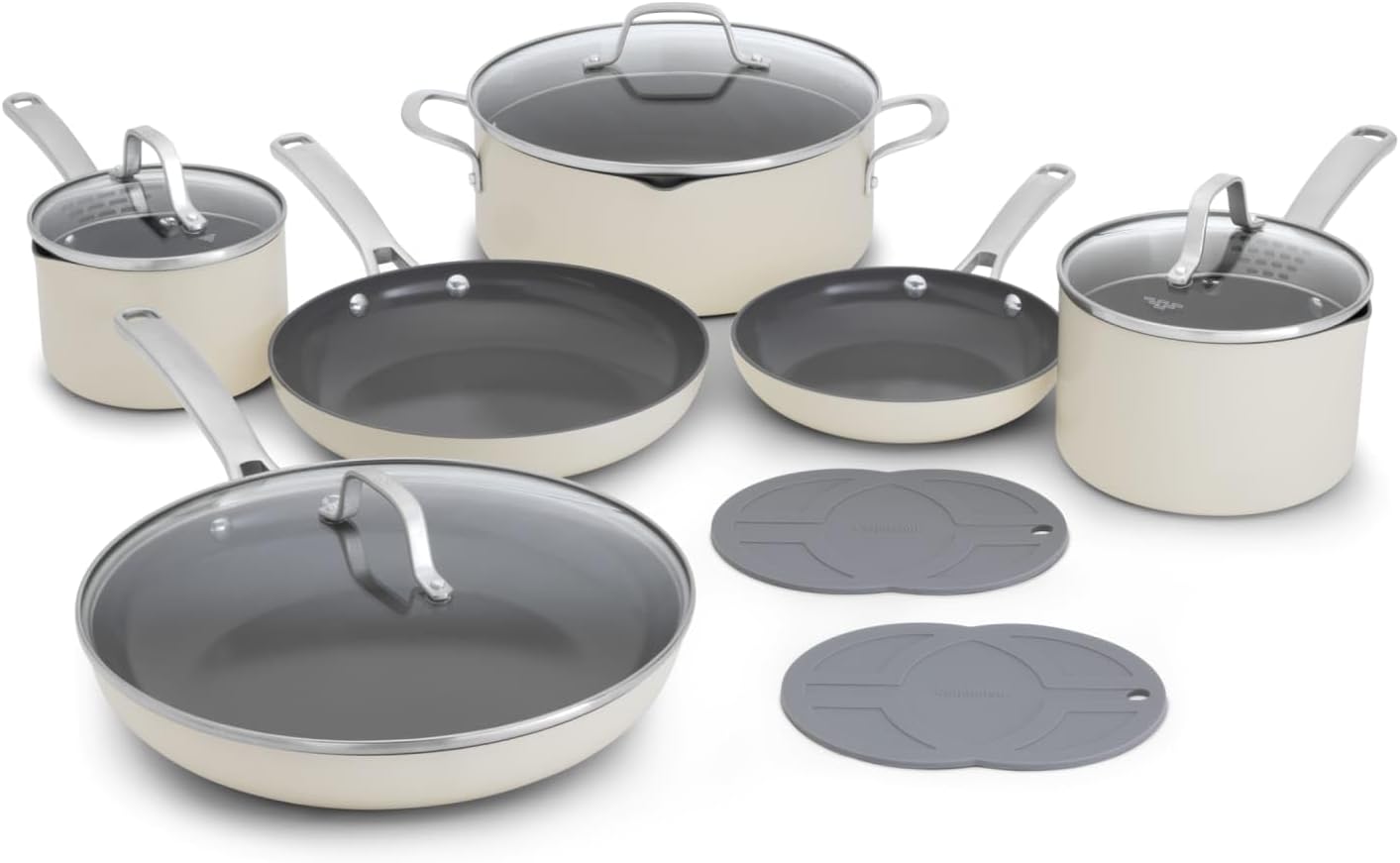 Thumbnail 6 de Calphalon Ceramic Nonstick 12-pc Cookware Set