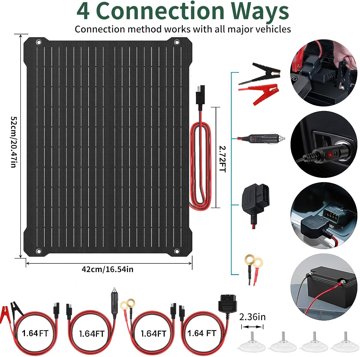 Thumbnail 4 de Paodekua Solar Battery Charger 35W