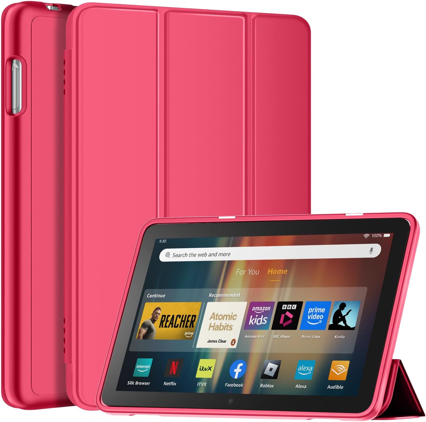 Thumbnail 5 de Sonlaryin Slim Smart Trifold Stand with Soft TPU Back Case (Light Purple) — Auto Wake/Sleep