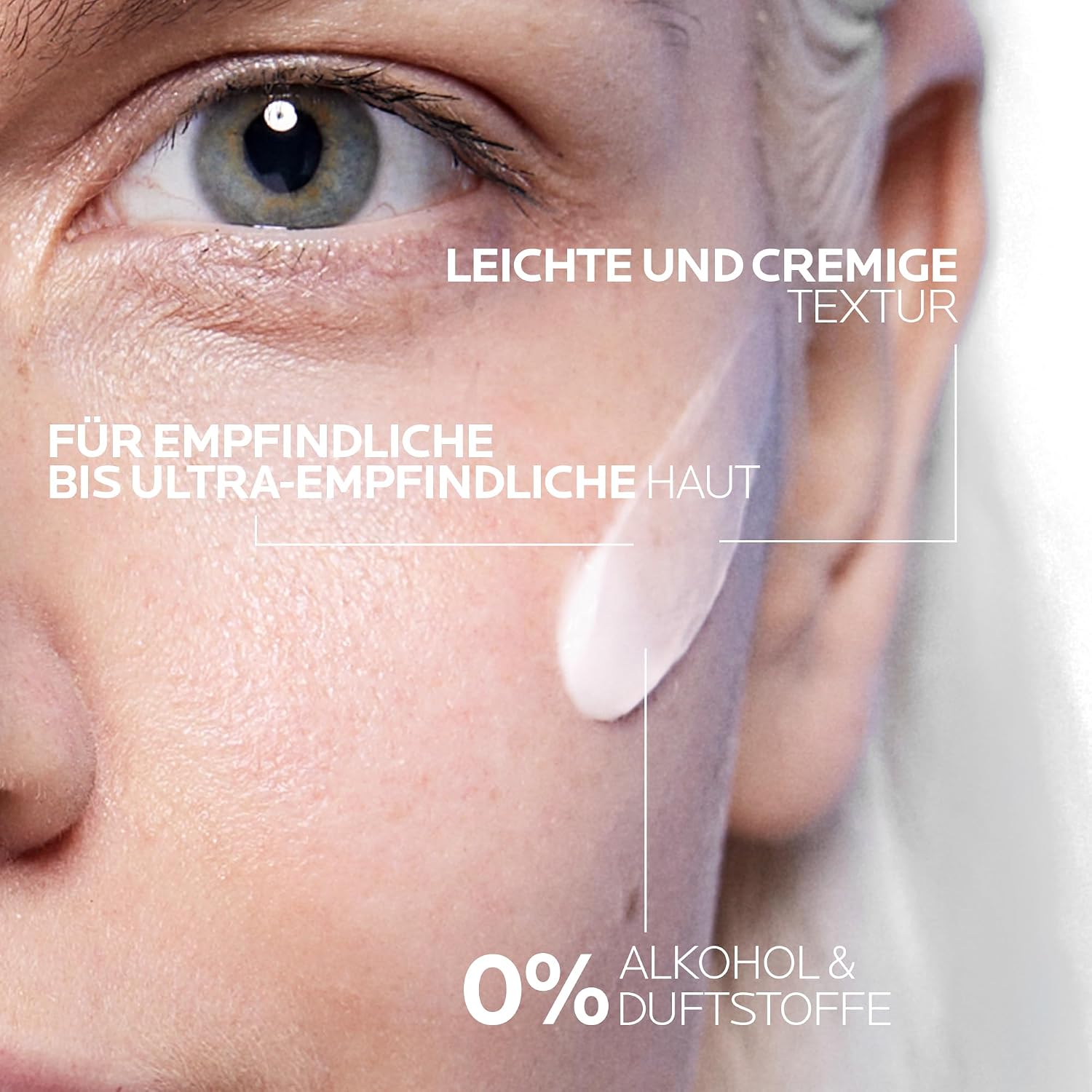 Detalle 2 de La Roche Posay Toleriane Dermallergo crema lenitiva per pelli a tendenza allergica, 40 ml