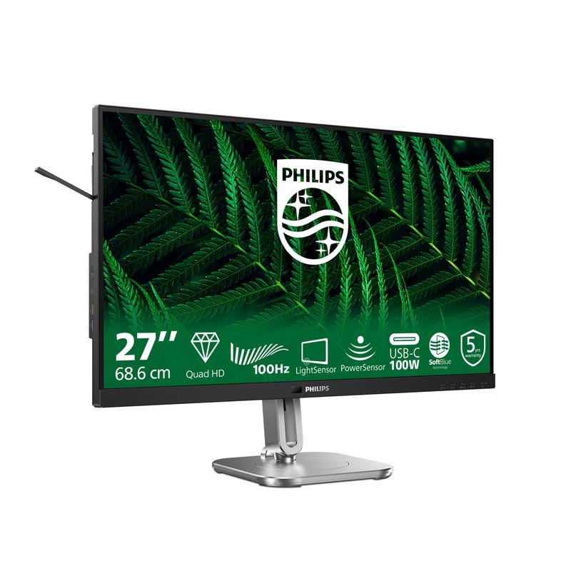 Thumbnail 3 de Monitor Philips 5000 Series 27B2G5601/00: 27" IPS Quad HD, 100 Hz, altura ajustable