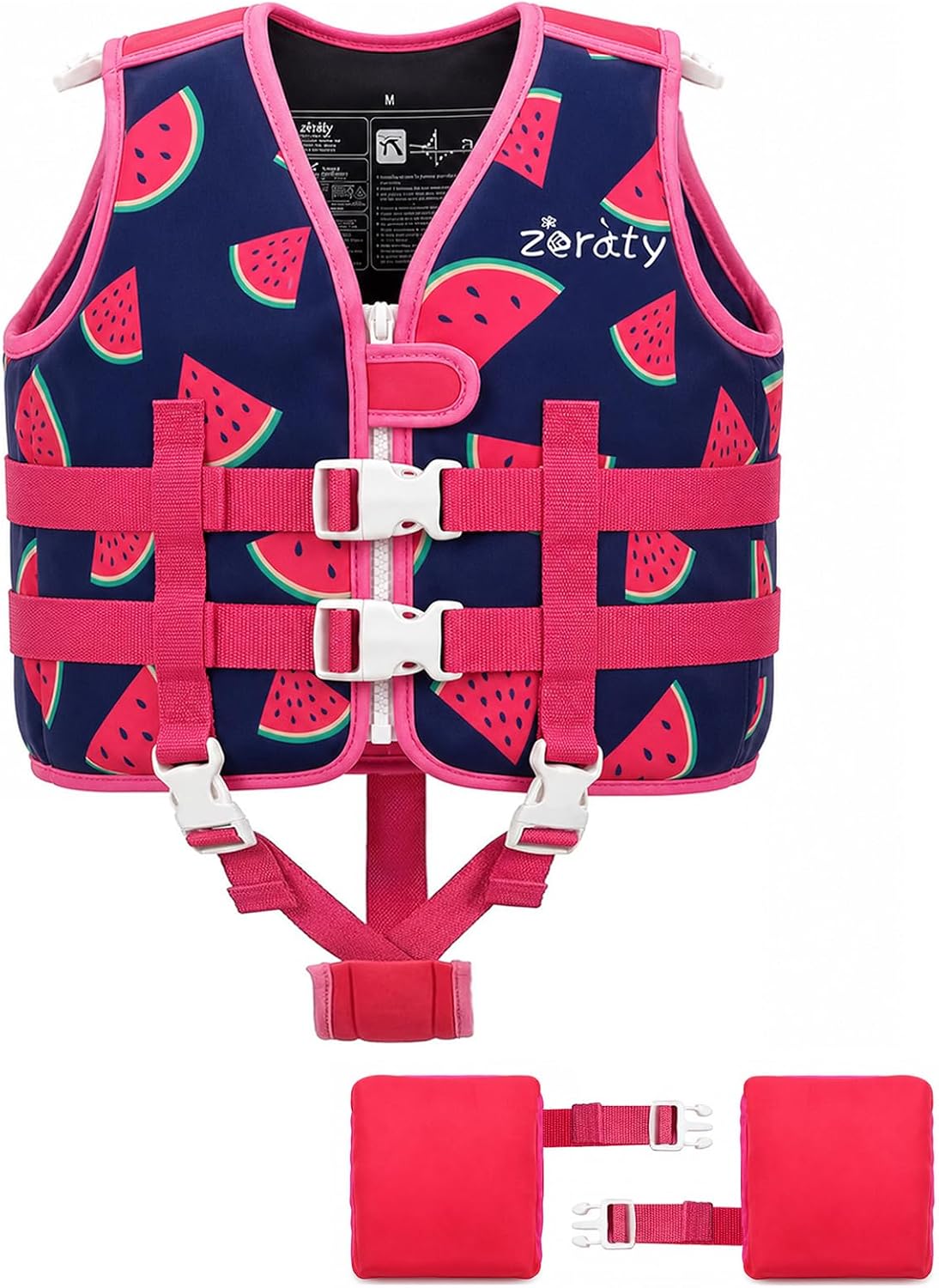 Thumbnail 5 de Zeraty Toddler Swim Vest Neoprene Kids Float Jacket – Safe, Comfortable Water Aid for 20–80 Lbs