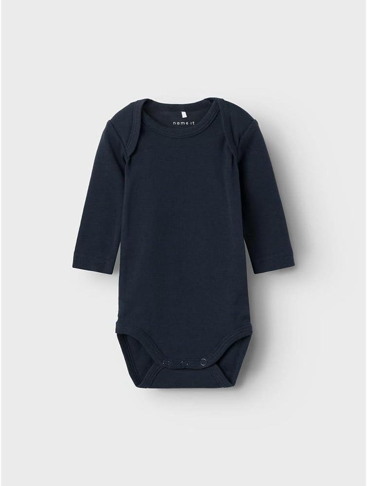 Detalle de NAME IT Unisex Nbnbody 2p LS Dark Sapphire Noos Body — pack 2