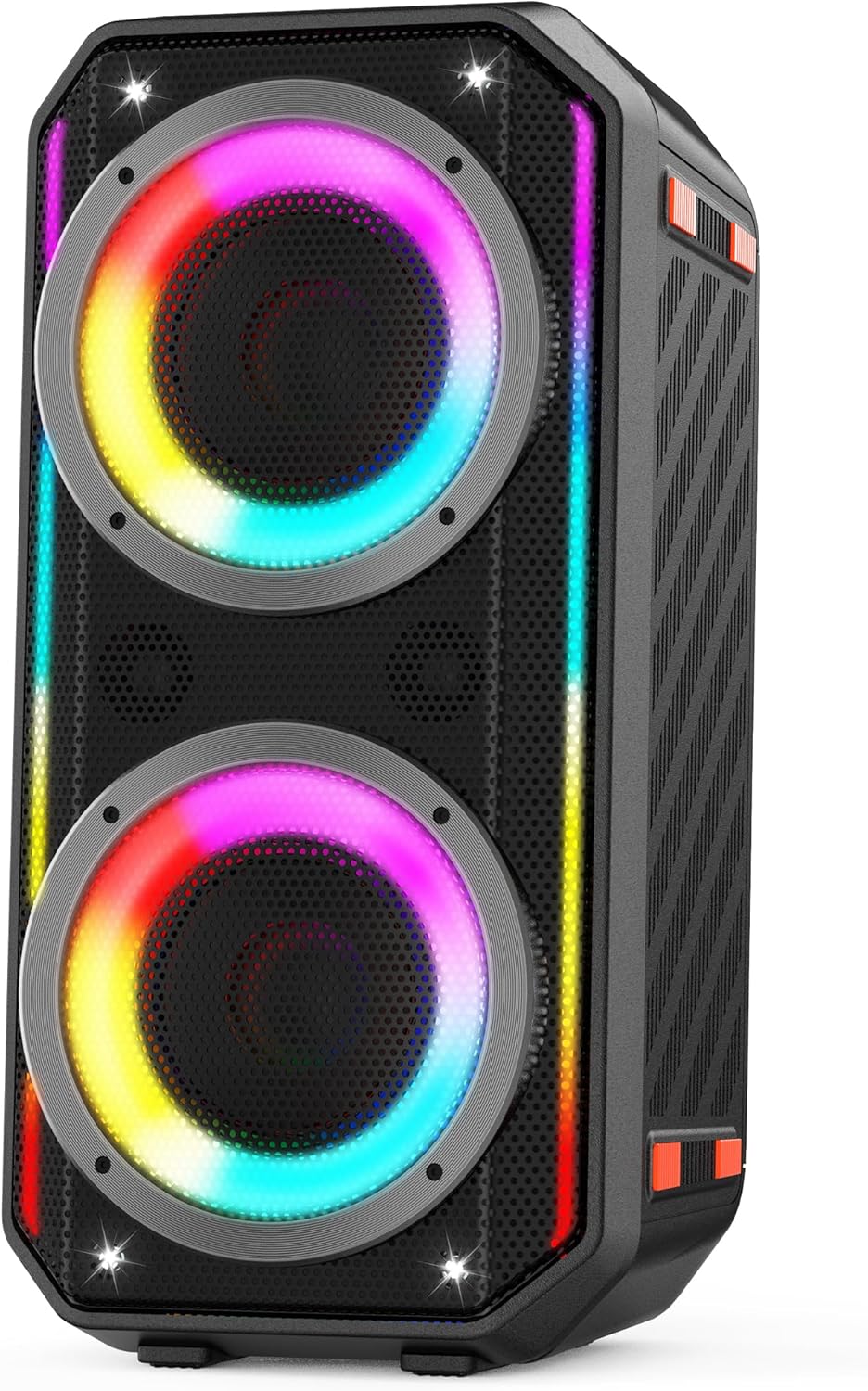 TAMPROAD Q66 300W Peak Bluetooth party speaker with subwoofer and LED light show