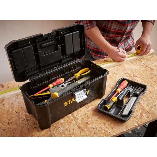 Thumbnail 22 de STANLEY 16 Zoll Essential Leichtgewicht-Werkzeugkiste STST1-75518 – kompakt, robust und organisiert