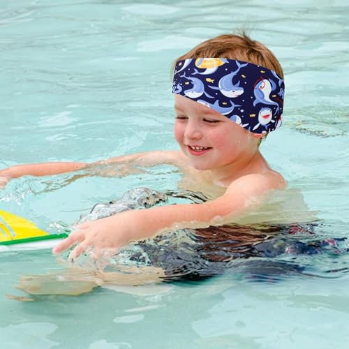 Thumbnail 4 de HERKINDNESS 2 Pcs Swimming Headband – Adjustable Neoprene Ear Protection for Kids