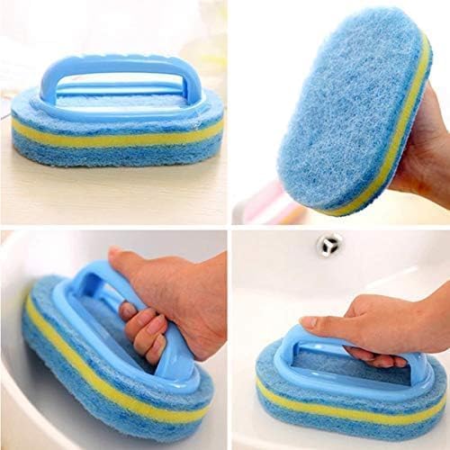 Thumbnail 2 de KOKSI 2-Piece Cleaning Brush Set with Ergonomic Handle for Bathroom, Kitchen, Shower, and Toilet