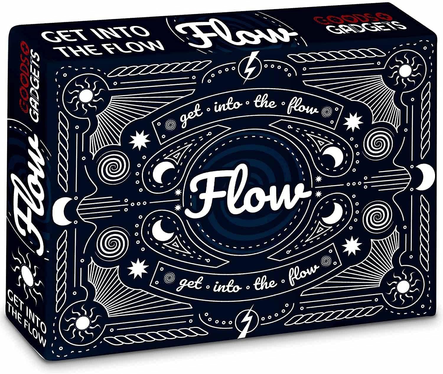 Detalle 2 de GOODS+GADGETS® Flow kortspel – snabbt reaktionsspel för 2–4 spelare