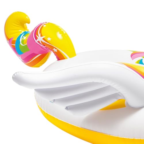 Detalle de Intex Siva_228799 Unicornio Hinchable: tamaño 198 x 140 x 97 cm para uso individual