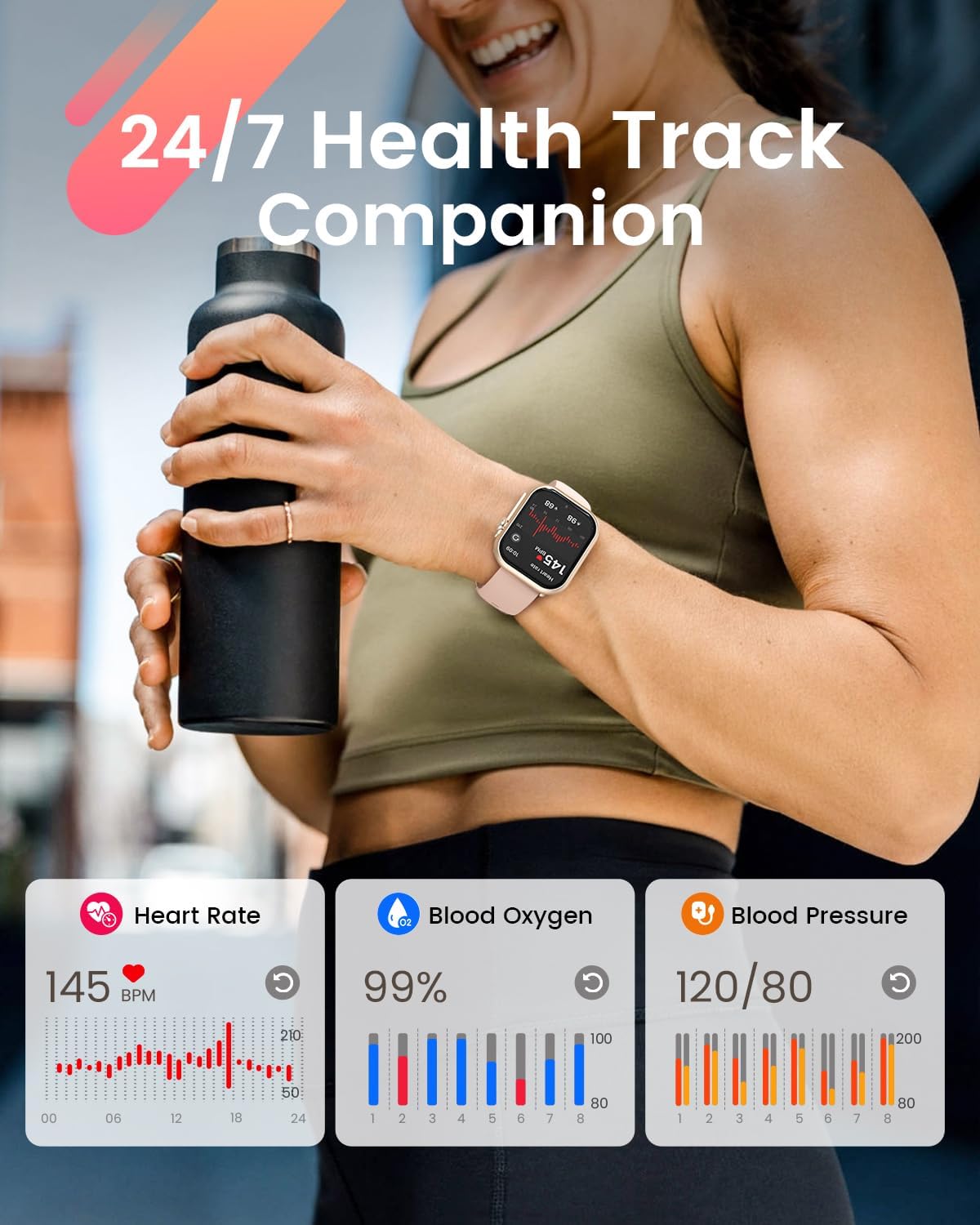 Thumbnail 1 de Smart Watch 30 Days Battery