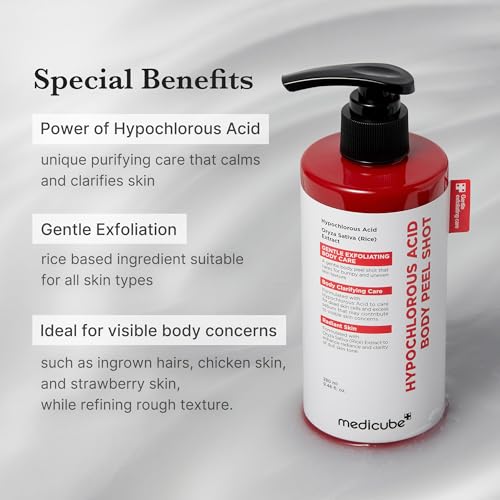 Detalle de medicube Body Peel Shot with Hypochlorous Acid – Honest buyer’s guide