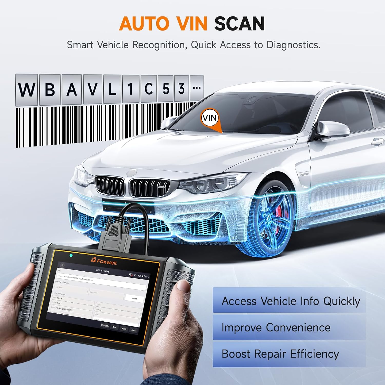 Thumbnail 5 de FOXWELL OBD2 scanner NT710