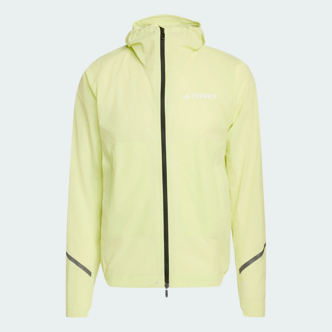 Detalle 2 de Chaqueta Terrex Xperior 2.5 Layer Light CLIMAPROOF de Adidas – Amarillo
