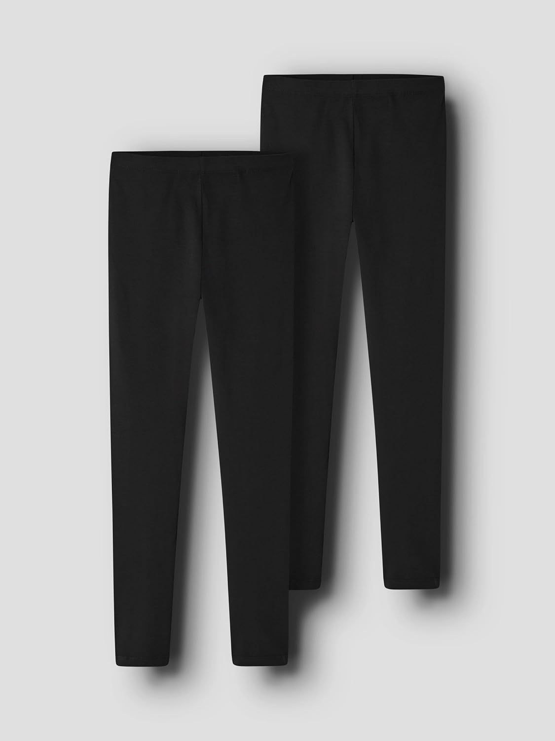 Detalle 2 de NAME IT Girl Leggings 2er-Pack – bequeme Jersey-Leggings aus 95% Baumwolle