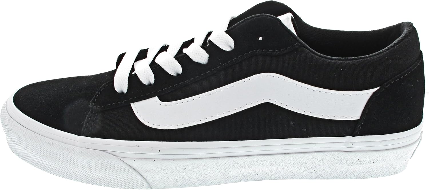 Detalle de Vans Vero LS Suede/Canvas Dusty Rose – komfortabler Style mit dezentem Seitenstreifen