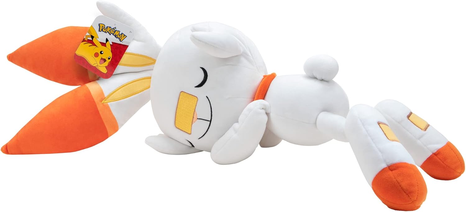 Thumbnail 2 de Pokémon Scorbunny Sleeping Plush 18 inch