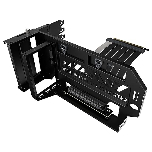 Thumbnail 7 de Cooler Master Vertical Card Holder Kit V3 per PCIe 4.0 – cavo riser 165 mm, Nero/Grigio/Viola