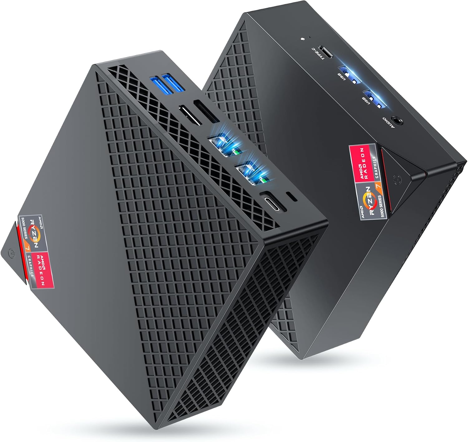 Detalle de NiPoGi AM06 PRO Mini PC Ryzen 7 7730U
