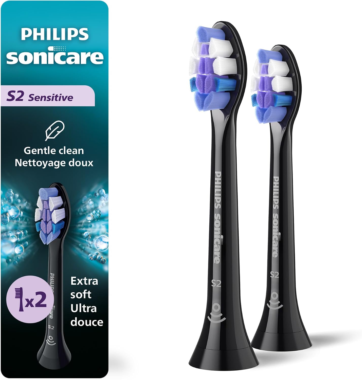 Detalle de Philips Sonicare toothbrush heads, S2 Sensitive