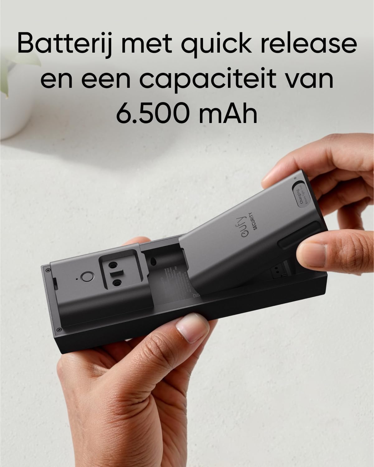 Detalle 1 de eufy Video Doorbell C31 med ljudsignal, 2K-kamera och dubbla strömalternativ