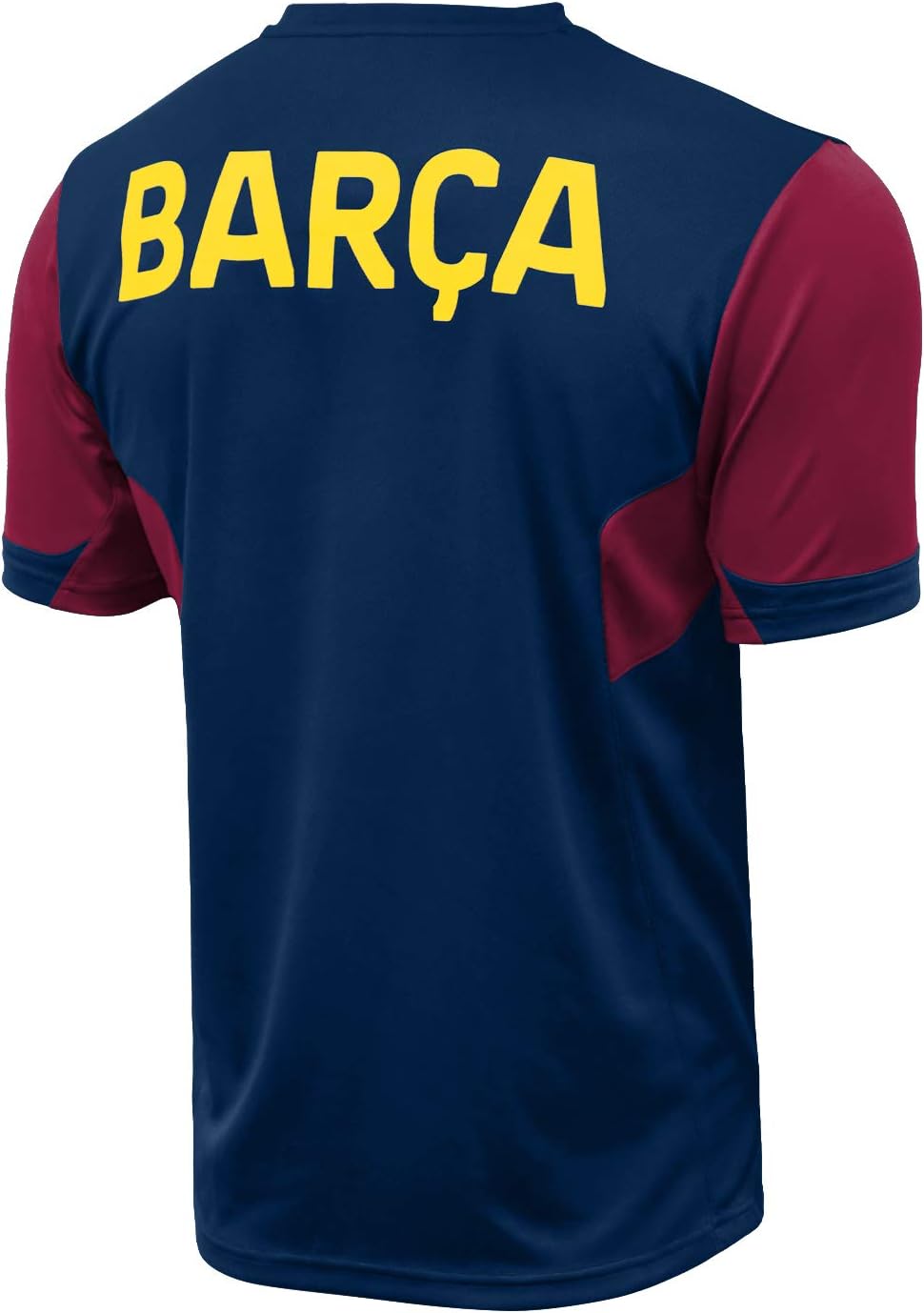 Detalle 2 de Icon Sports Group FCB-07 FCバルセロナ公式ライセンス サッカーポリエステルシャツジャージ M ブルー