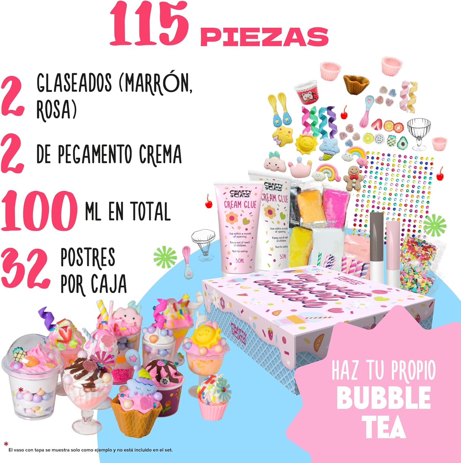 Thumbnail 1 de CRAFTY CATS Kit Fiesta de Postres 115 piezas