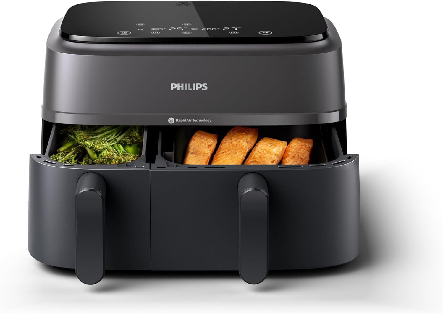 Detalle de Philips Airfryer 3000 Series Dual Basket 3L+6L Air Fryer