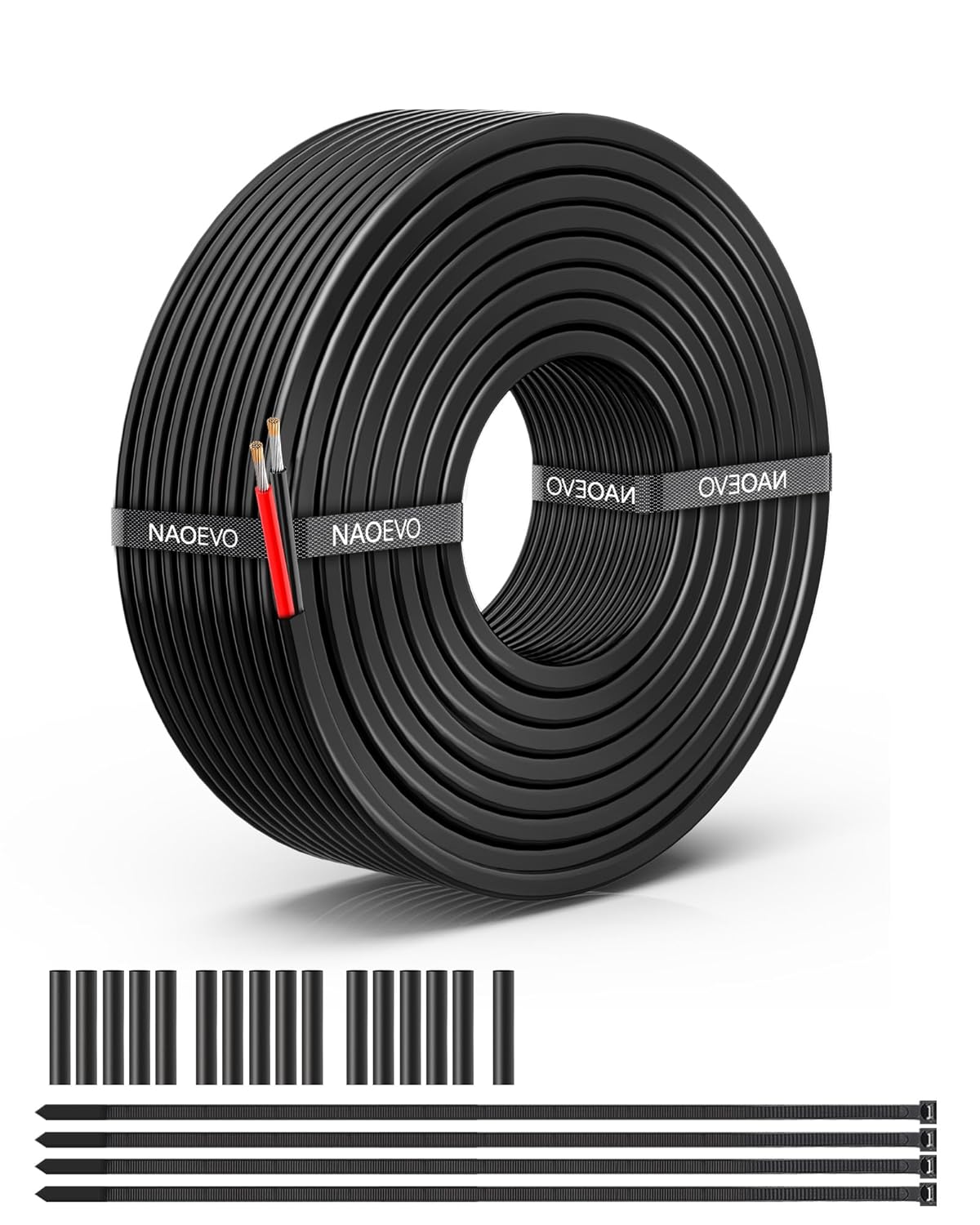 Thumbnail 6 de NAOEVO 16 AWG 2 Conductor Wire 50 ft