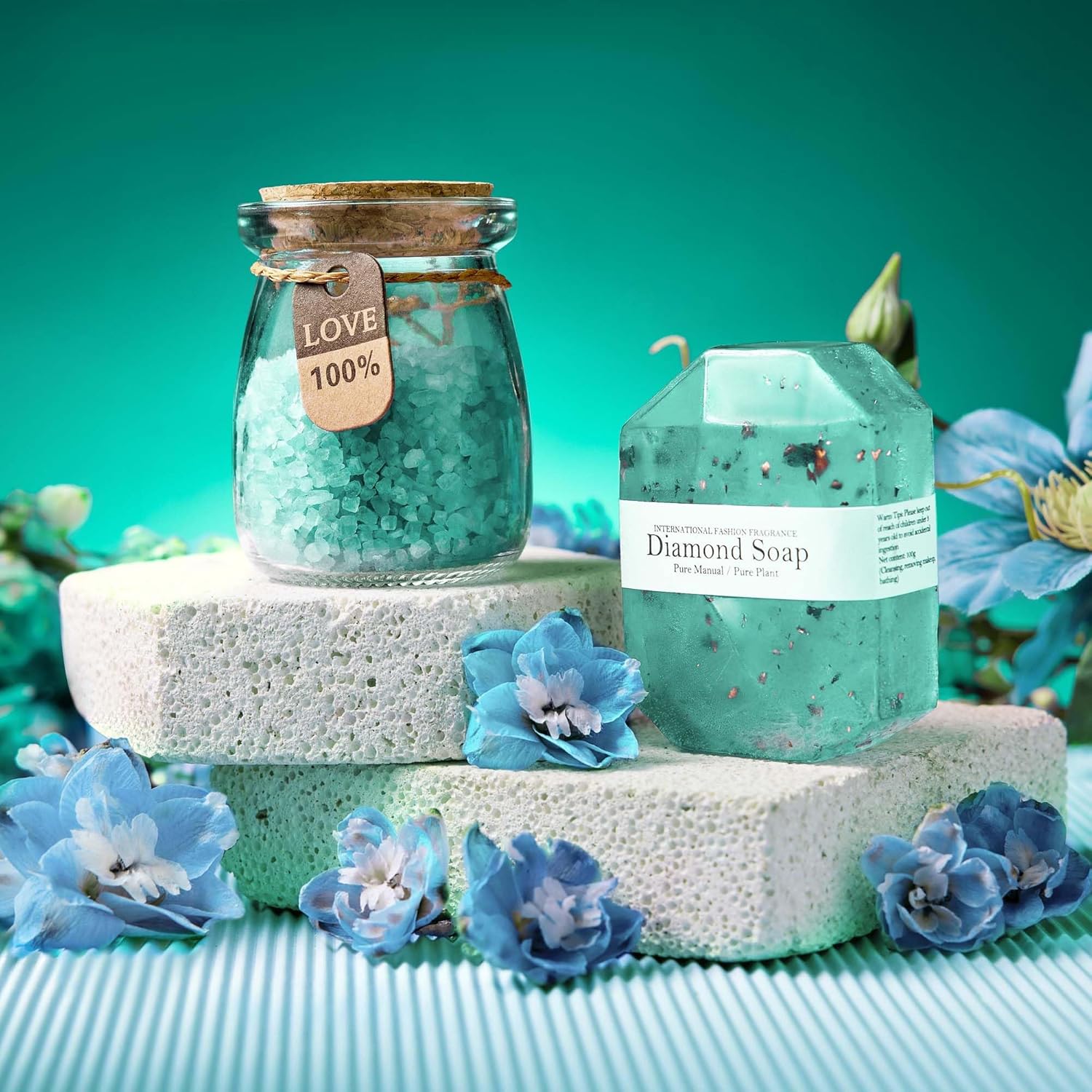 Thumbnail 4 de Gardenia Inspirational Self-Care Gift Basket Set for Women