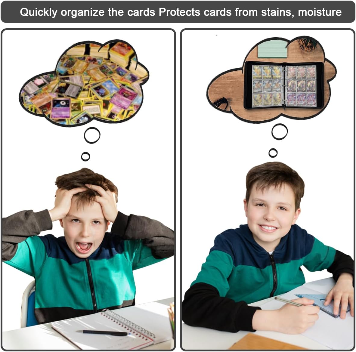 Thumbnail 6 de JNBGTU 900 Pockets Trading Card Binder 50 pages 📚
