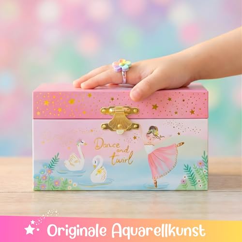 Thumbnail 2 de Giggle & Honey Ballett Musik-Box: Charmantes Gastgeschenk und Schmuckkästchen für Mädchen