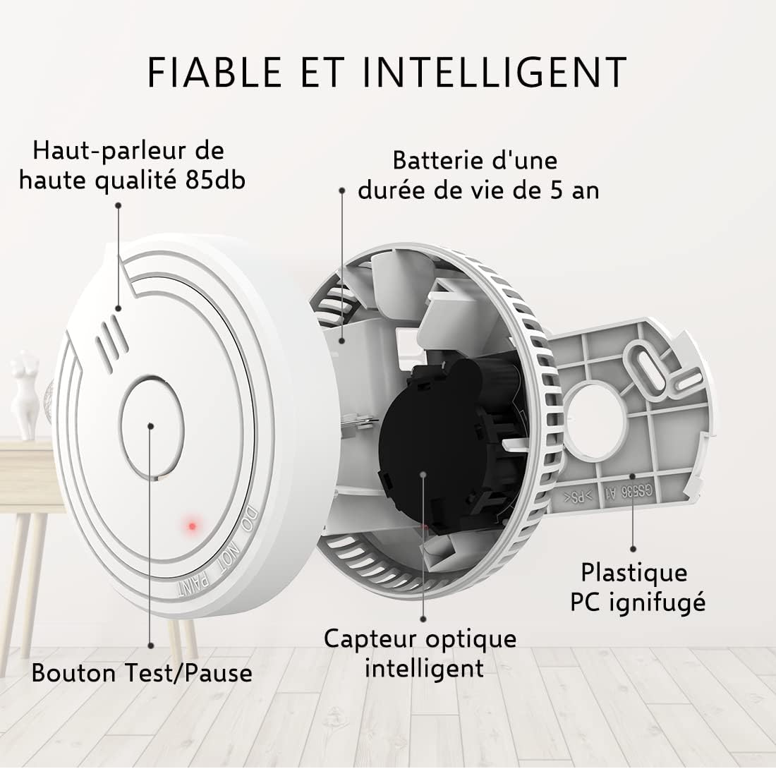 Thumbnail 6 de ELRO FS1805 rilevatore di fumo 5 anni