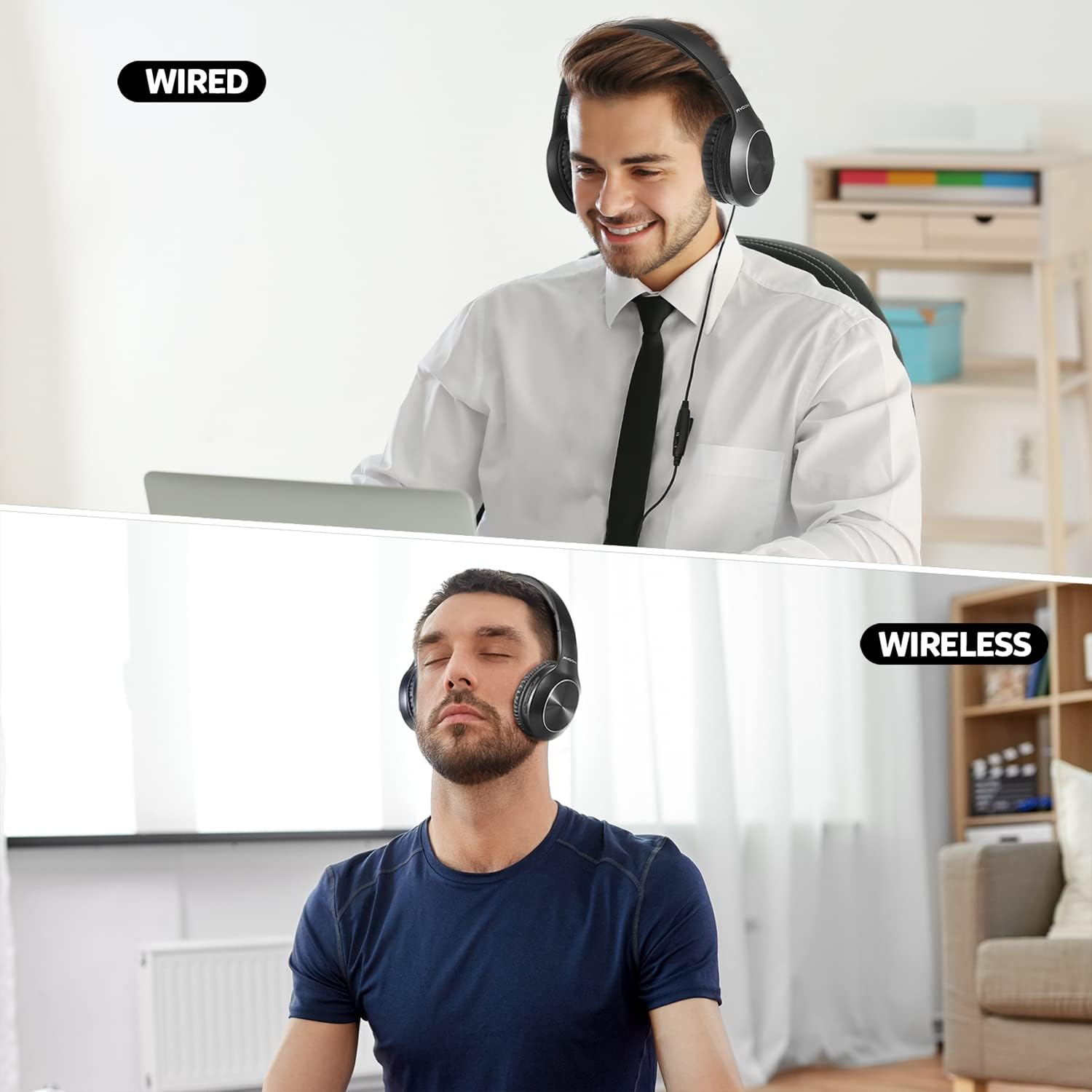 Thumbnail 6 de Rydohi Bluetooth Headphones 68H over ear