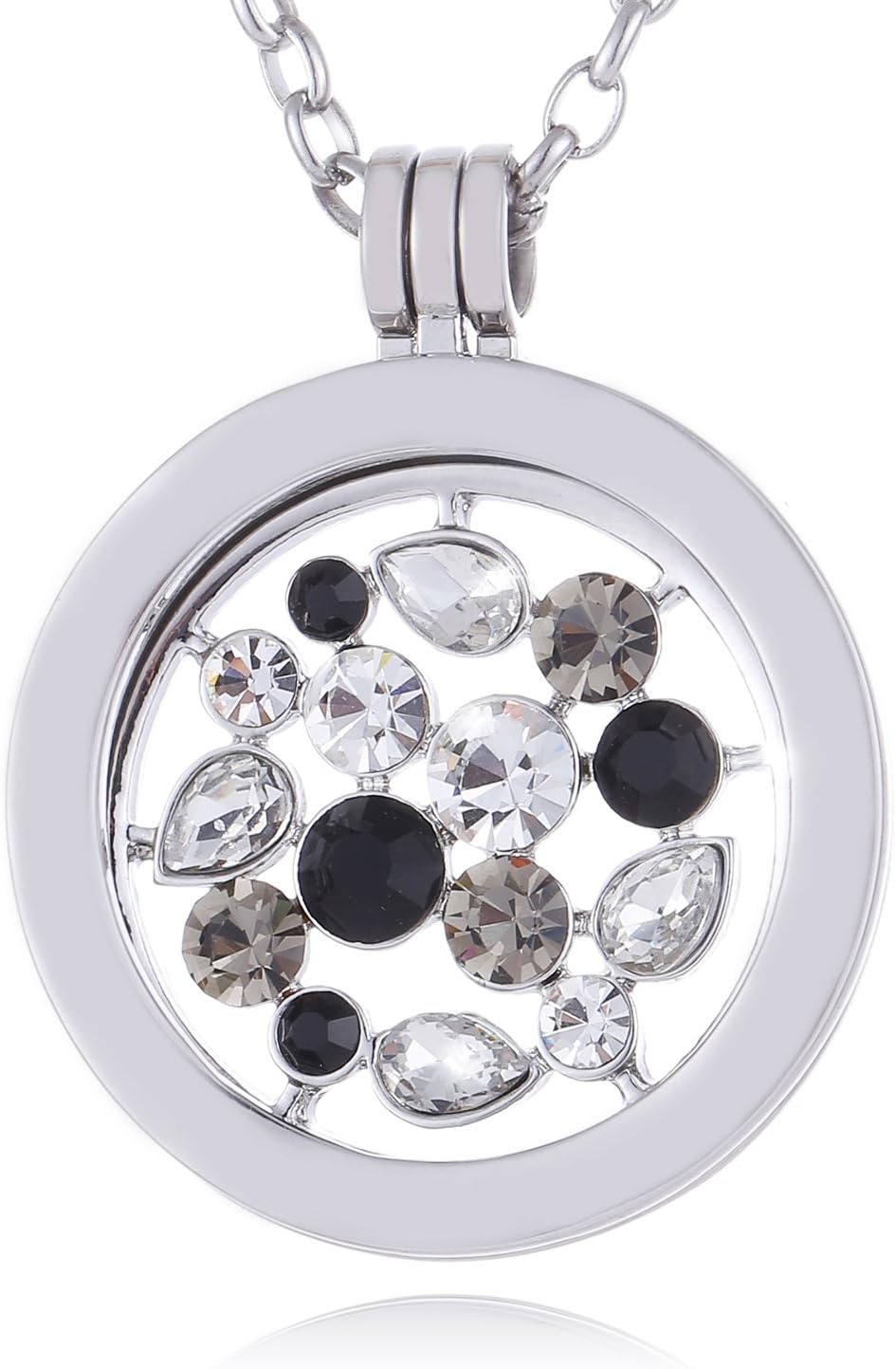 Thumbnail 6 de Morella Collar 70 cm Coin 33 mm Acero Inoxidable