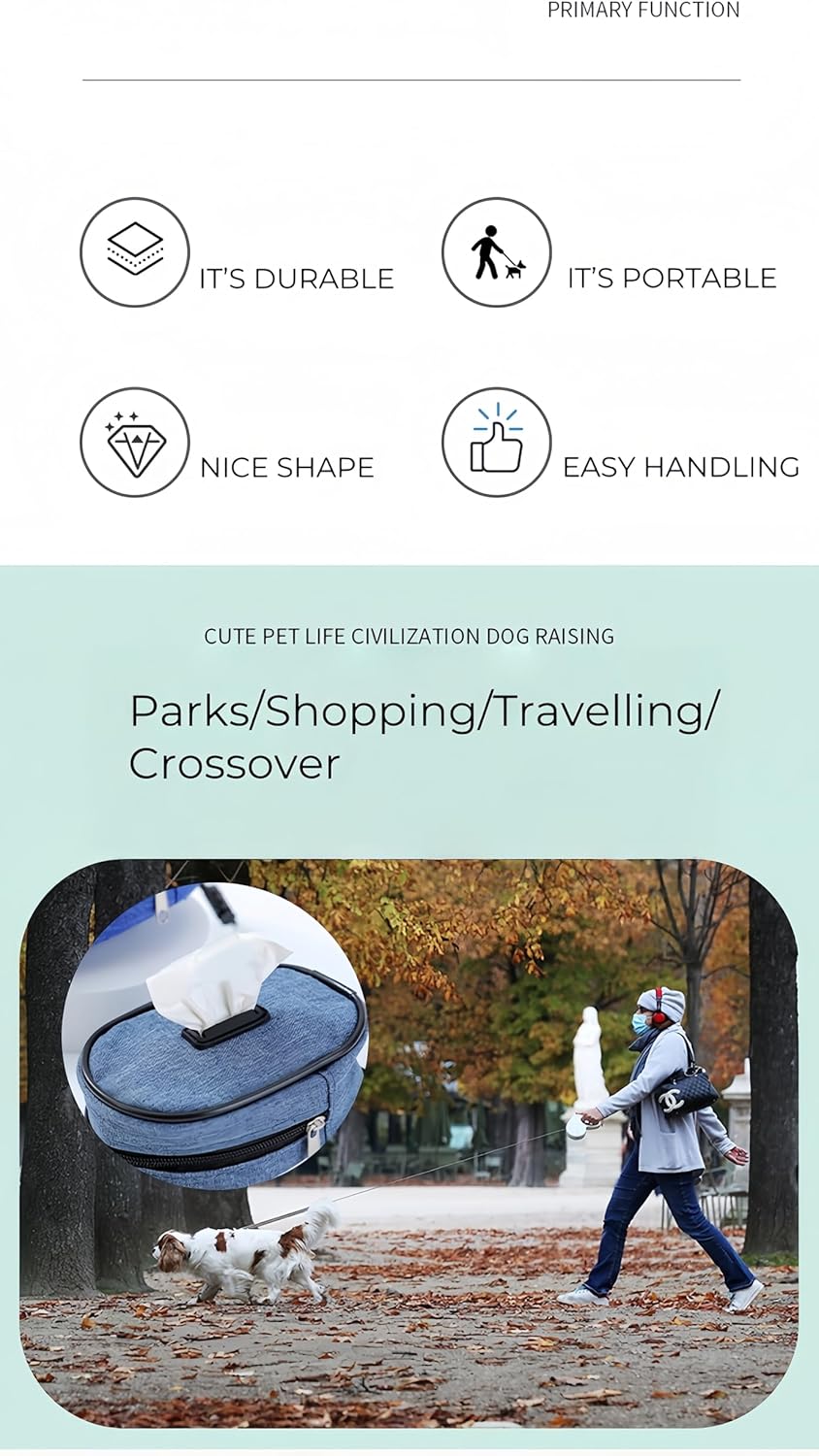 Thumbnail 5 de Yutry&lyin Dog Poop Bag Holder hands-free clip