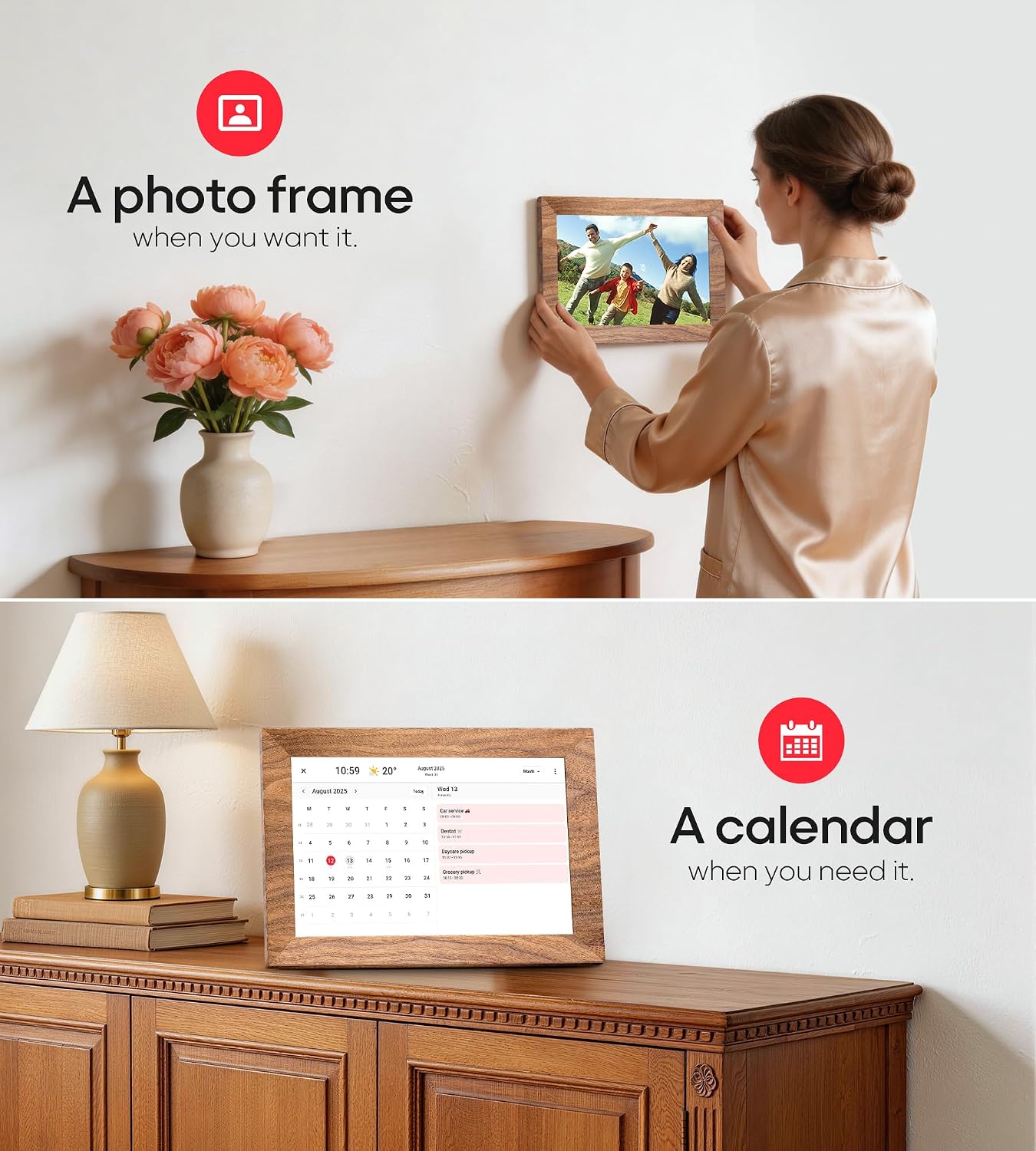 Thumbnail 6 de Frameo 10.1" Digital Picture Frame 32GB
