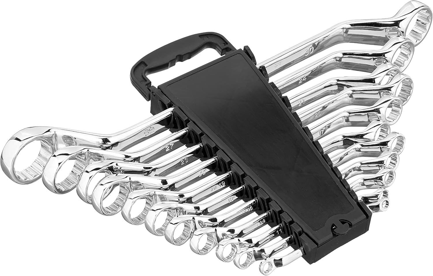 Detalle 2 de Denali 14-Piece Wrench Set with Holder (60–250 mm) — Practical, Compact and Durable